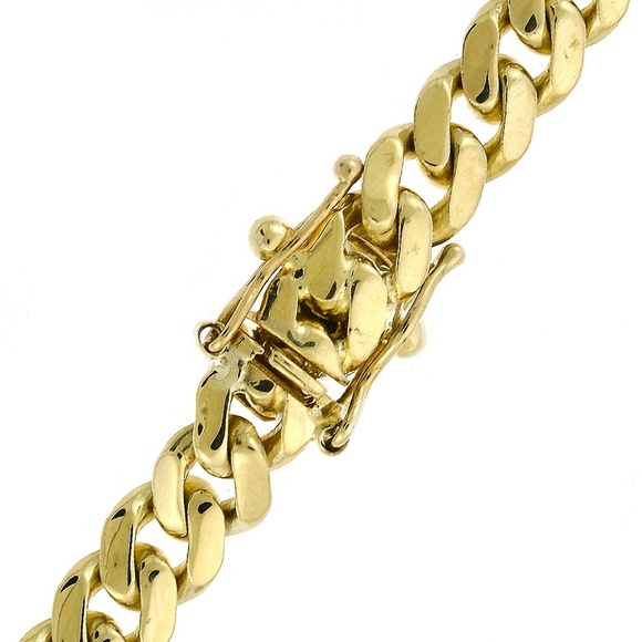 14K Yellow Gold 26 Inch Cuban Link Chain 59 Grams - Picture 5 of 6